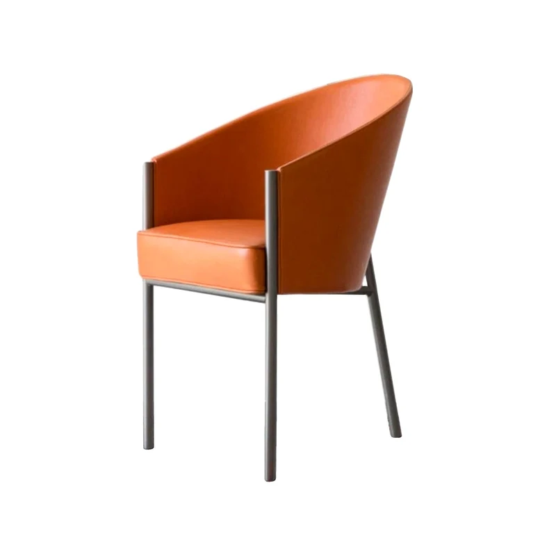 Leather Chair COSTES by Philippe Starck for Driade