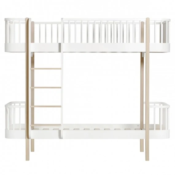 Lit superposé en bois original d'Oliver Furniture - 2 couleurs disponibles