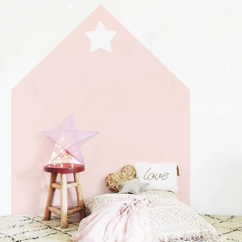 Sticker mural autocollant pour la maison avec étoile - Plus de couleurs et de tailles disponibles