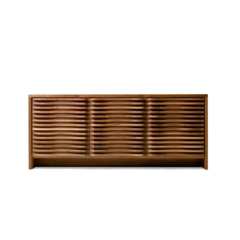 Walnut Wood Sideboard SINUO by Dale Italia