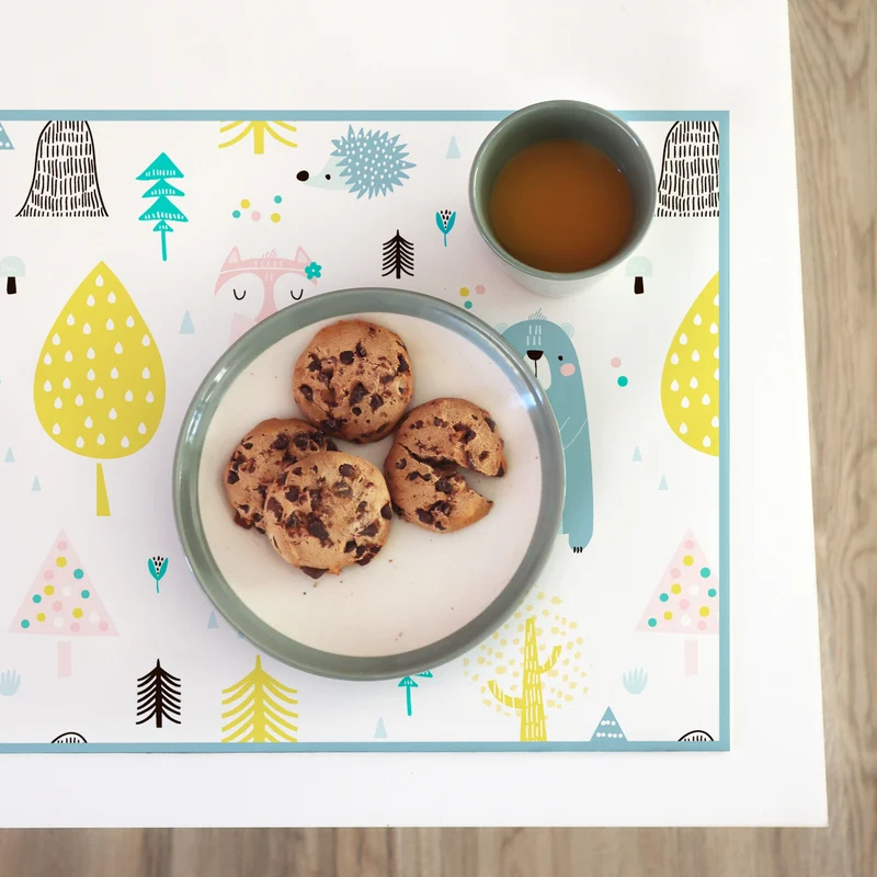 Sets de table pour enfants Les Amis des Bois