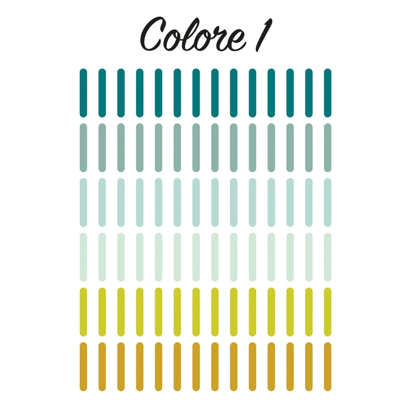 Autocollants confettis - Plusieurs variantes de couleurs disponibles