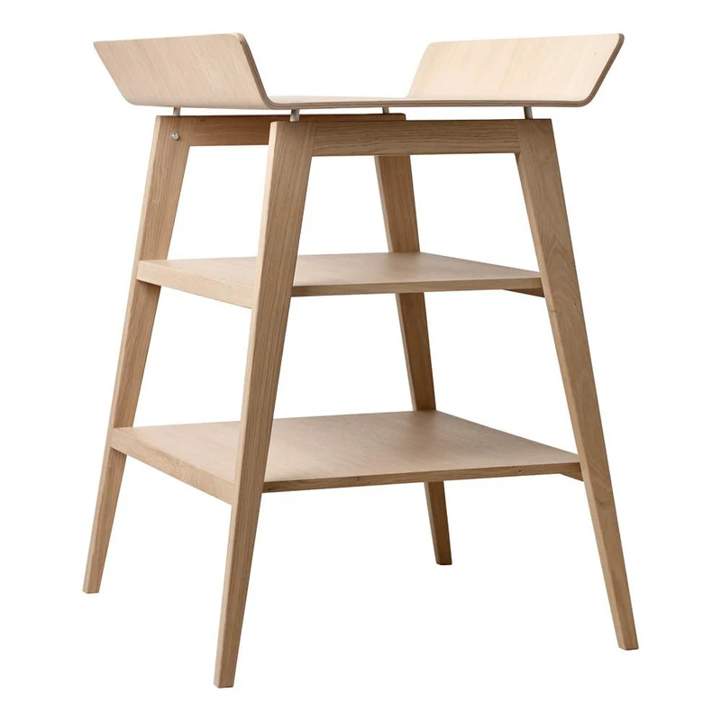 Table à langer avec matelas Leander Oak