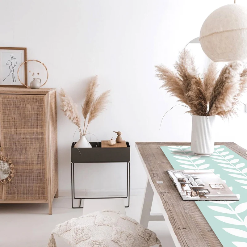 Chemin de vinyle Vintage Leaf - Plus de couleurs disponibles