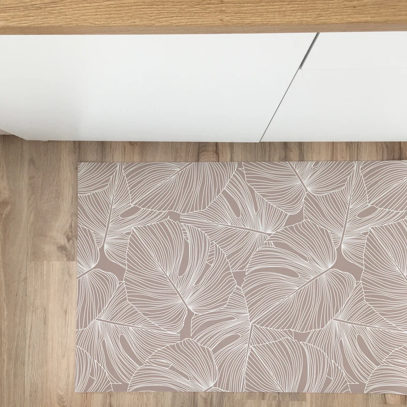 Tapis en vinyle Palme - Plus de couleurs disponibles