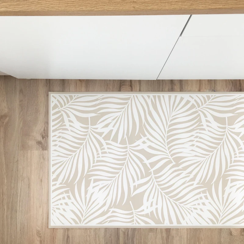 Feuilles de vinyle de tapis tropical - Plus de couleurs disponibles