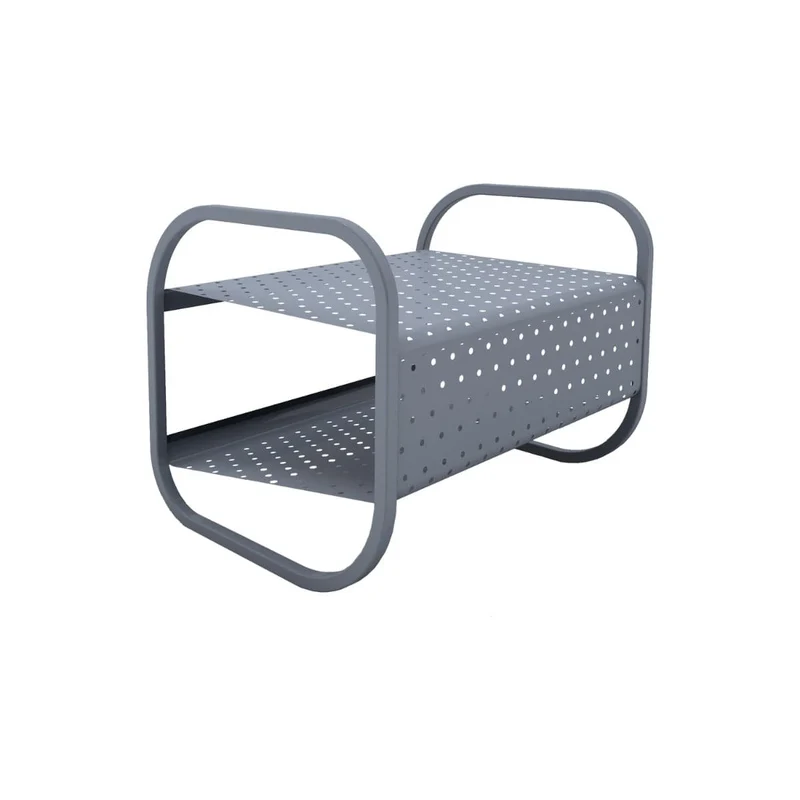 Outdoor Metal Side Table FLIP by Salomé Hazan for Giacopini