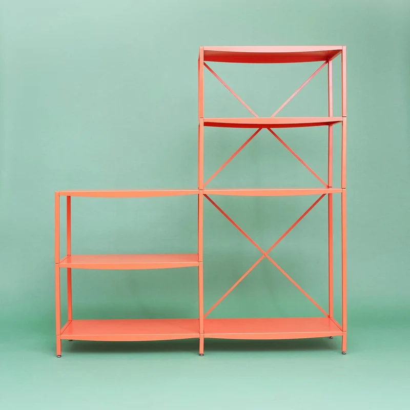 Metal Bookcase JEAN 02 by Giacopini