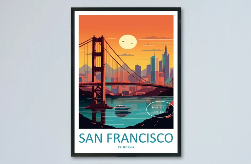 affiche de voyage toile new york rome tokyo venise décoration urbaine