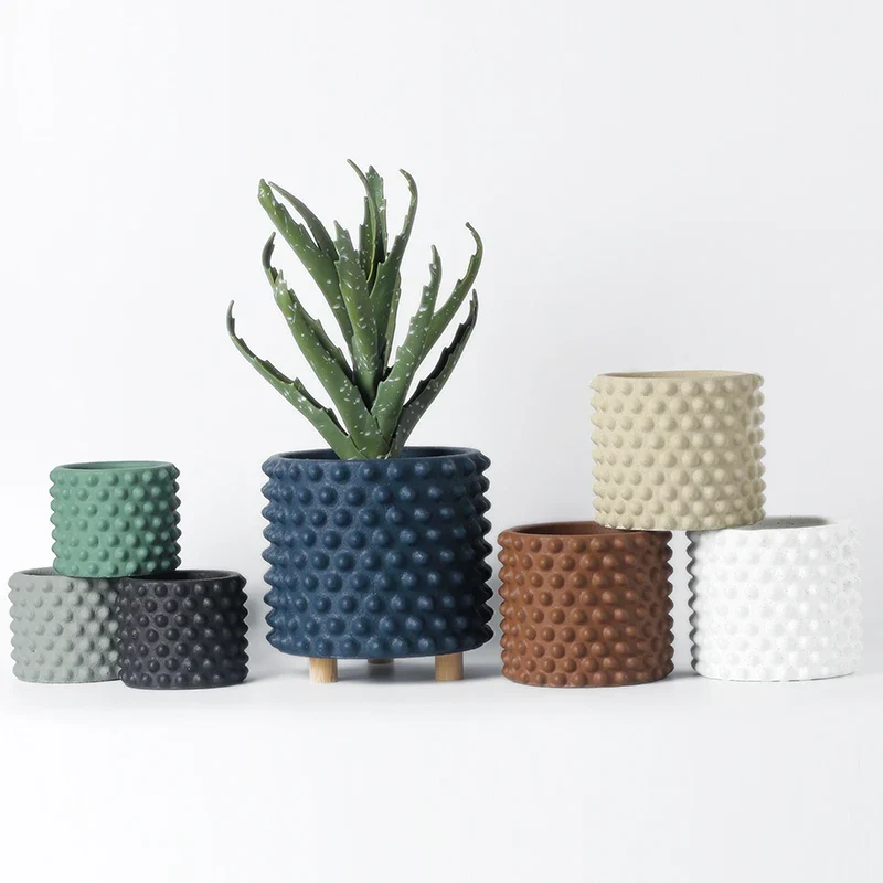 moule en silicone pour pot de fleurs style nordique décoration intérieure