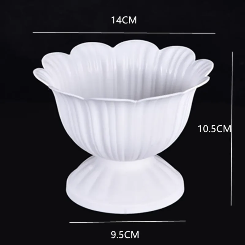 pot de fleurs romain en plastique style rétro romantique pour événements