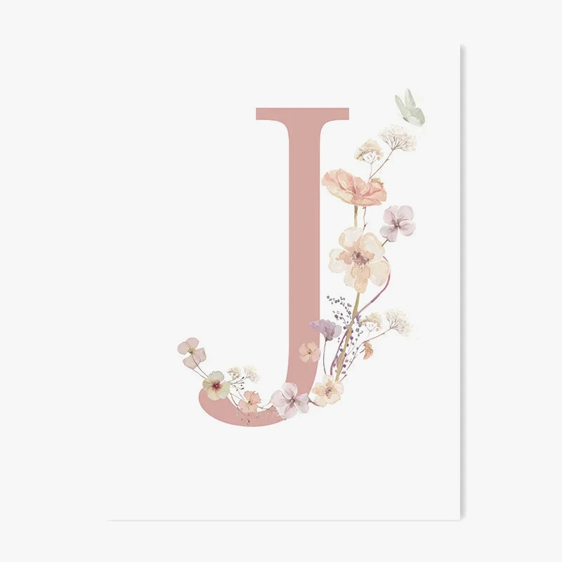 affiche photo fleur sauvage personnalisée pour décoration enfant