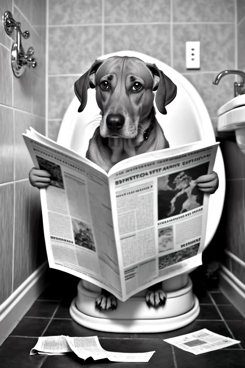 décoration murale humoristique animaux sur les toilettes