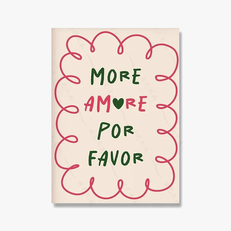 affiche artistique de citation sur la nourriture pour décoration intérieure
