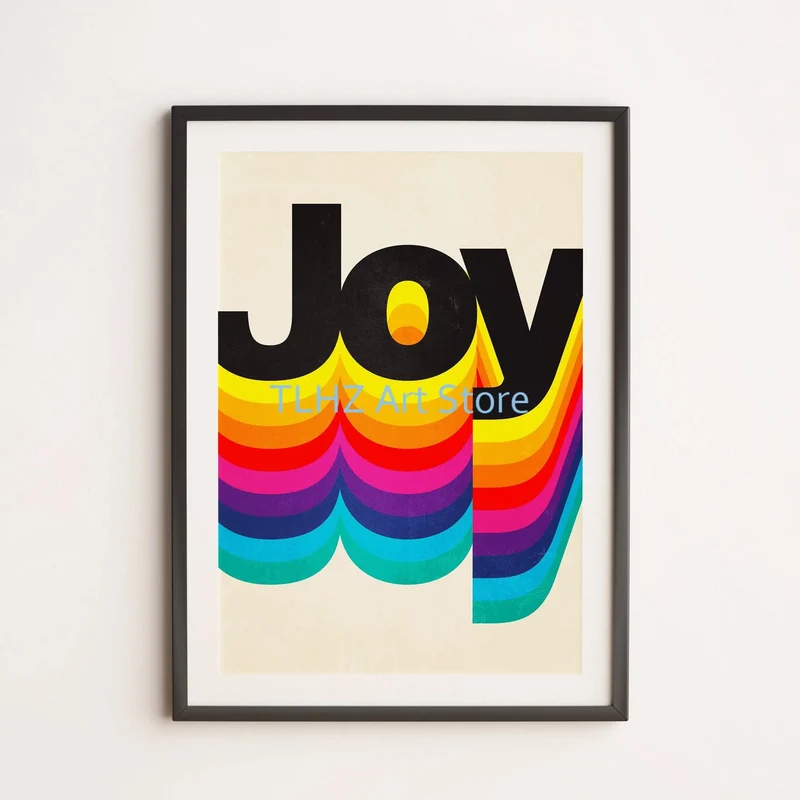 affiches rétro avec citations de fleurs et chien pour décoration murale