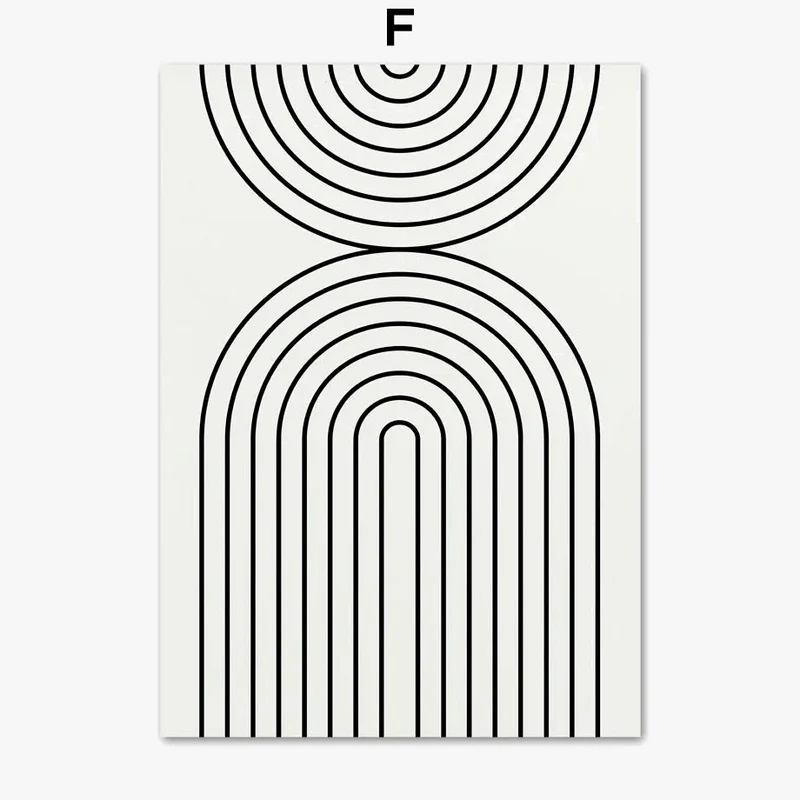 affiche abstraite inspirée de picasso et matisse pour décoration murale