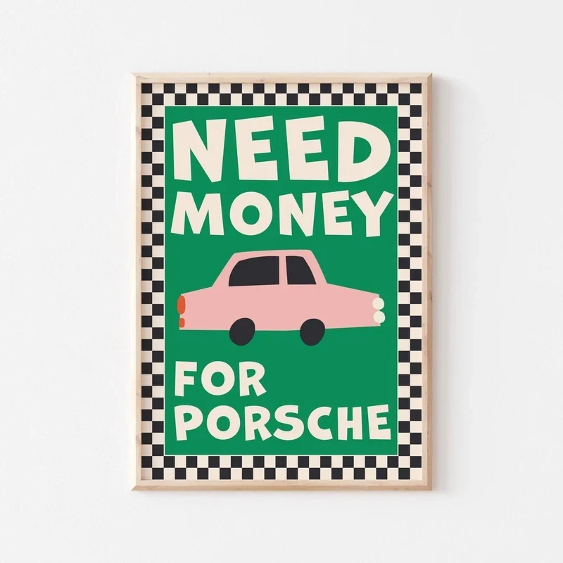 affiche citation art culinaire pour décoration murale