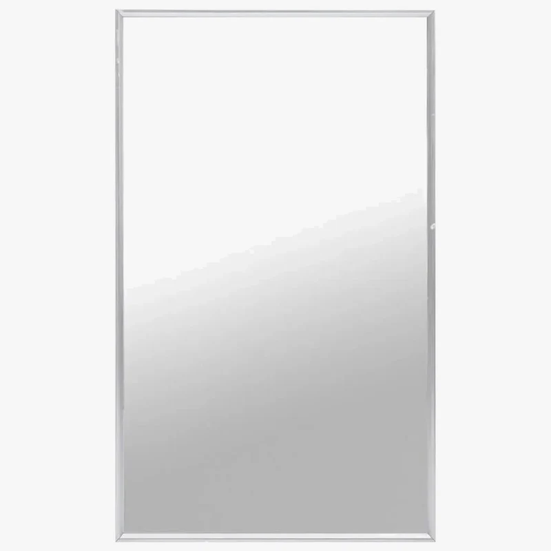 miroir argenté décoratif pour intérieur sticker mural élégant