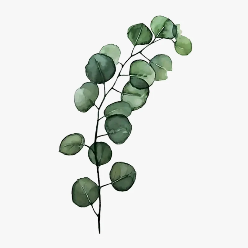 peinture à lhuile par numéro plante feuille pour décoration artisanale