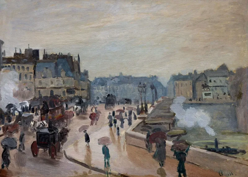 peintures impressionnistes de claude monet pour décoration murale