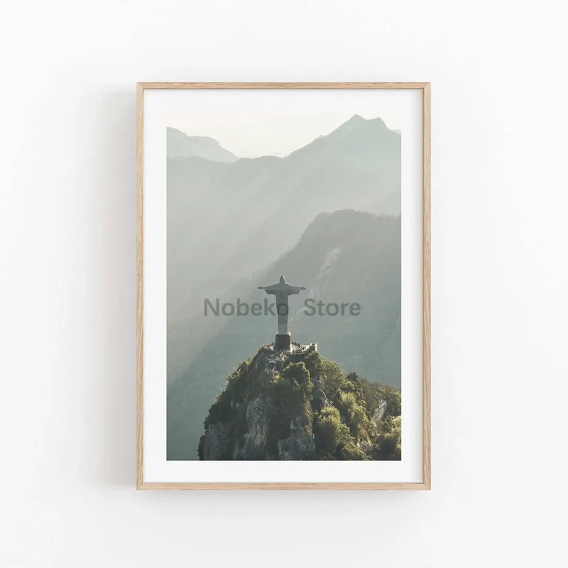 affiches de paysage de rio de janeiro décor mural art imprimé