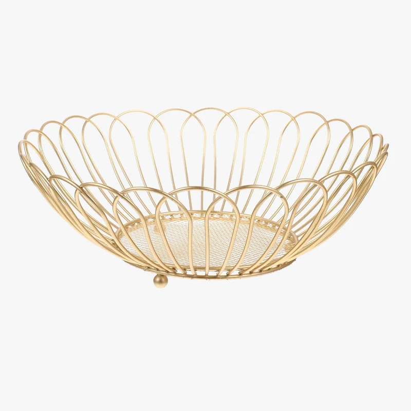 étagères de rangement en fer pour assiettes et fruits multifonctions