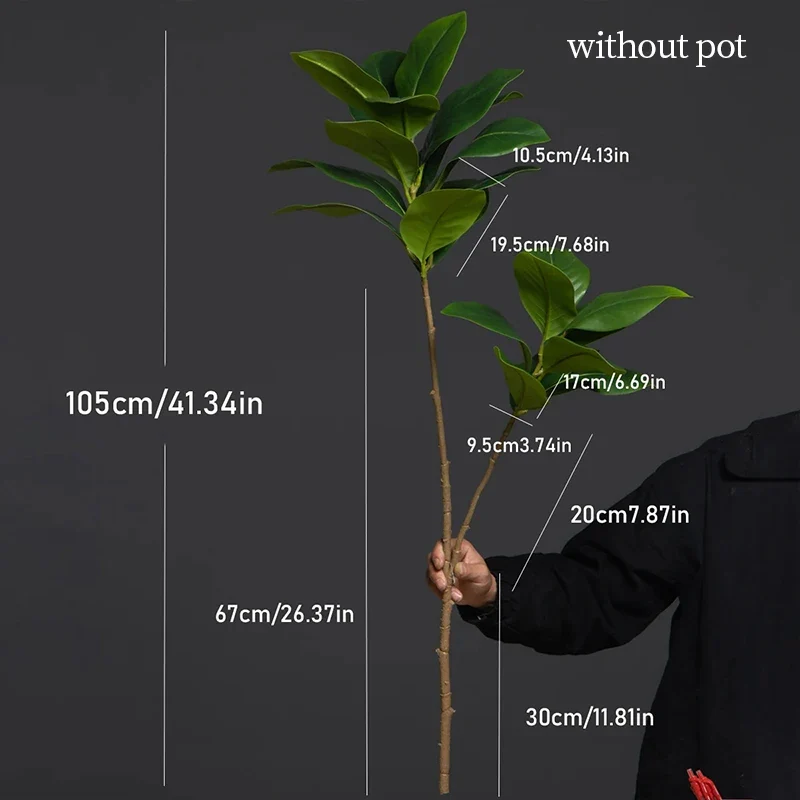 plante tropicale artificielle grande pour décoration intérieure et extérieure