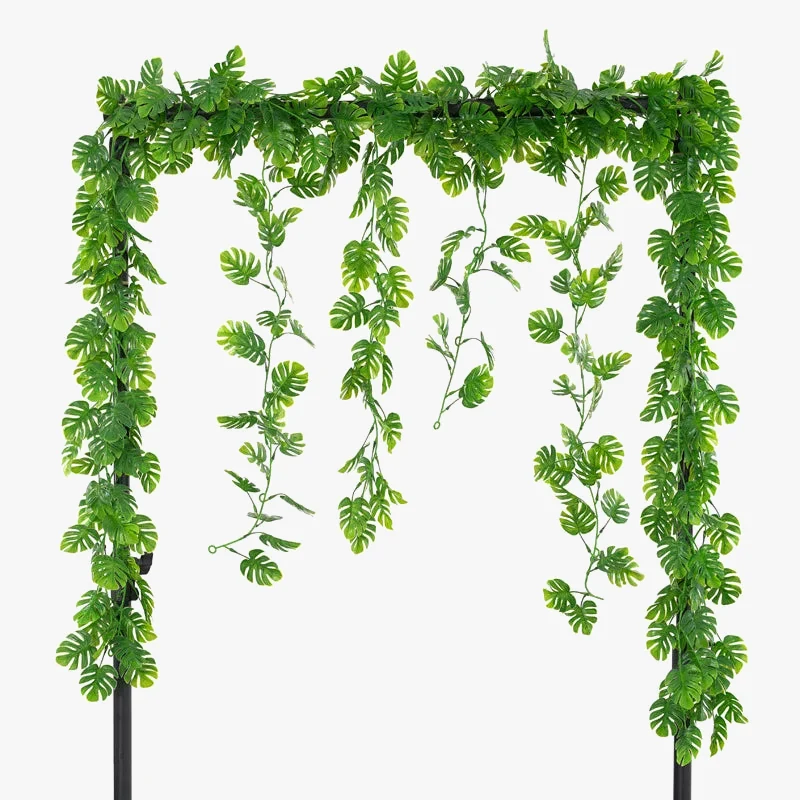 plantes artificielles suspendues pour décoration de jardin et mariage