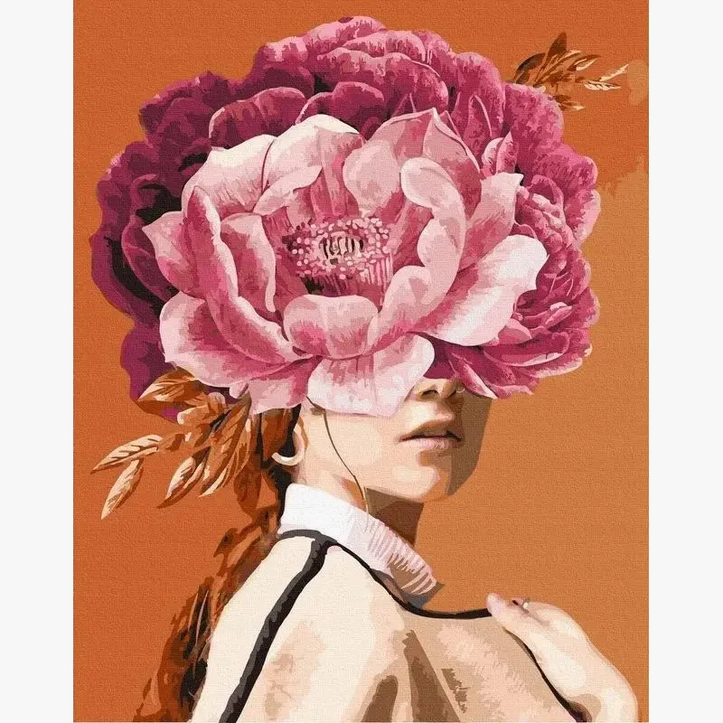peinture par numéros fleurs toile artisanat pour adultes décoration artistique