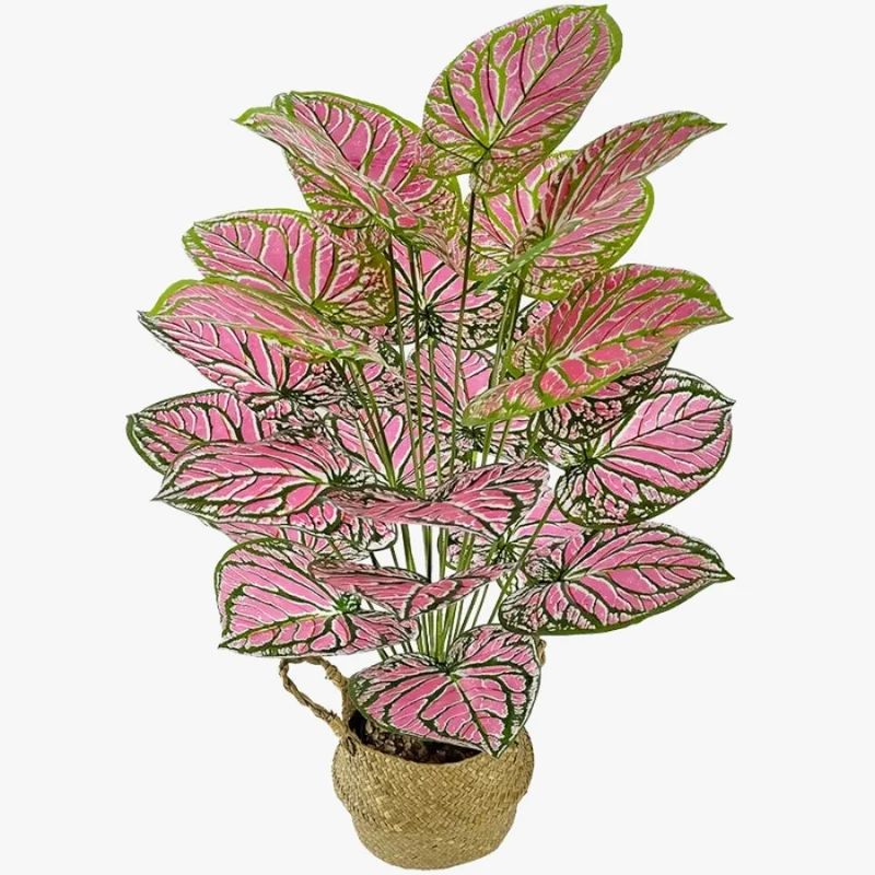 plantes artificielles décoratives pour bonsaï en pot