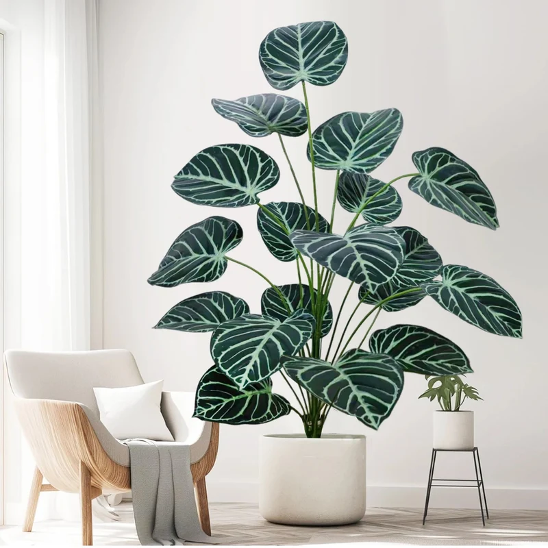 plante artificielle en pot feuille de pommier pour décoration intérieure