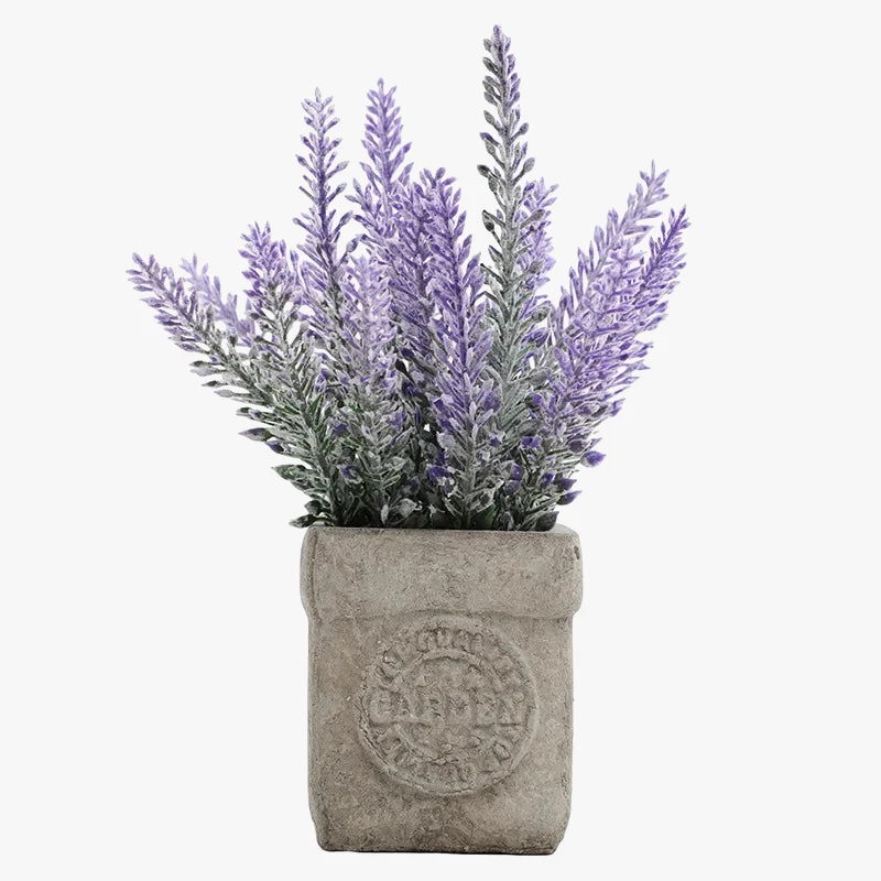 plantes artificielles lavande pour décoration intérieure mariage et fêtes