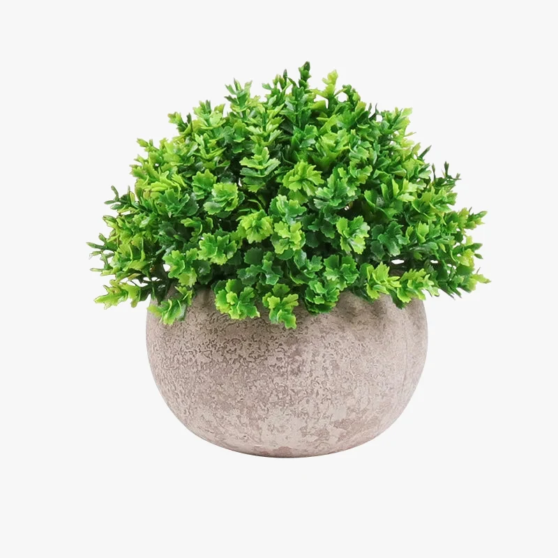 plante artificielle en pot style bonsaï pour décoration intérieure