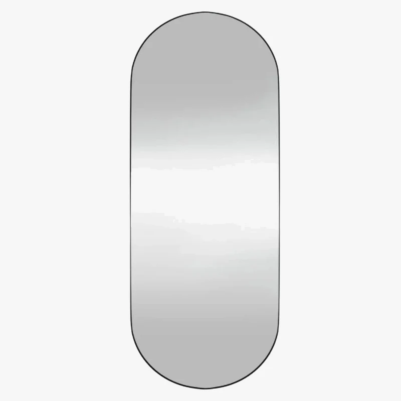 miroir mural ovale en verre pour décoration intérieure