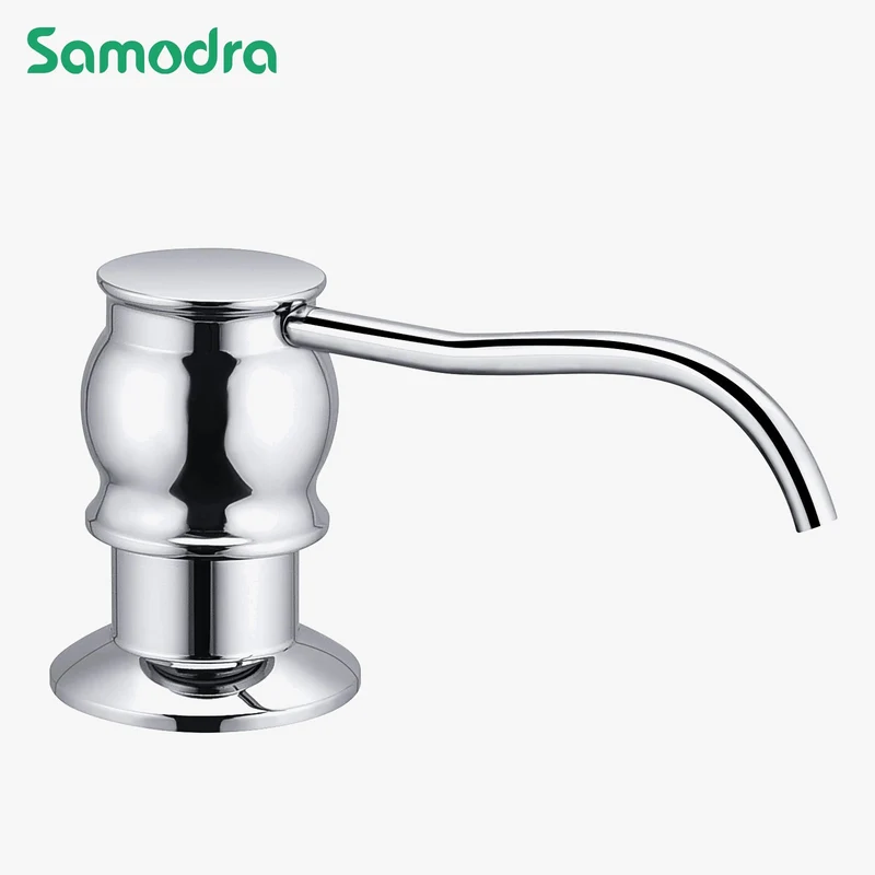 distributeur de savon liquide avec pompe en laiton pour cuisine