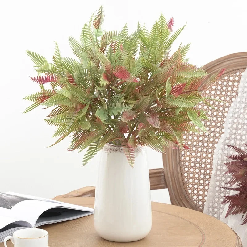 plantes artificielles fougère décoration verte pour intérieur