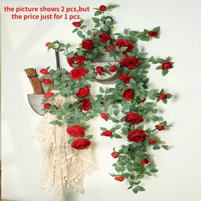 fleurs artificielles en soie roses vignes décoration florale élégante
