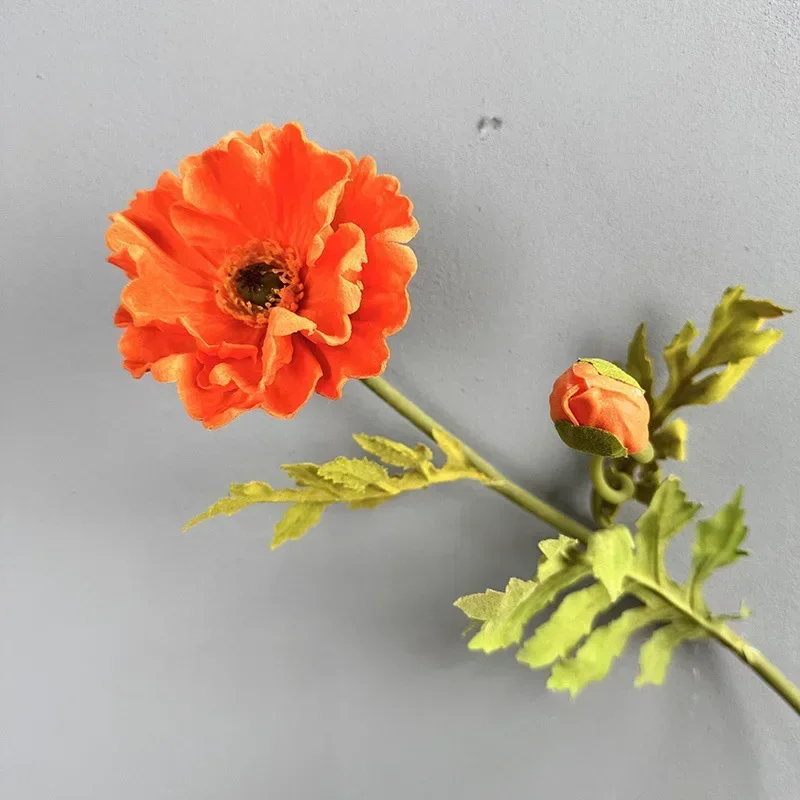 lot de 2 coquelicots artificiels pour décoration de fêtes et festivals
