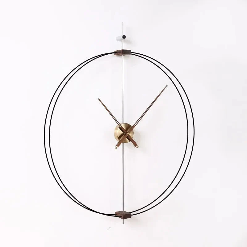 horloge murale silencieuse et esthétique pour décoration intérieure