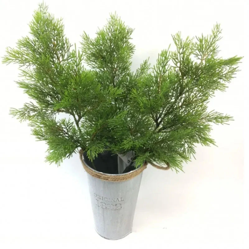 feuille de cyprès artificielle pour décoration de Noël et mariage