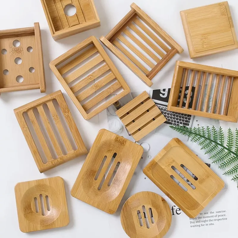 boîte de rangement pour savon auto-drainant et organisateur pratique