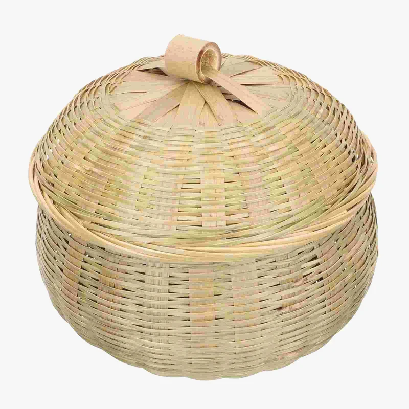 panier de rangement en osier tissé pour œufs et fruits
