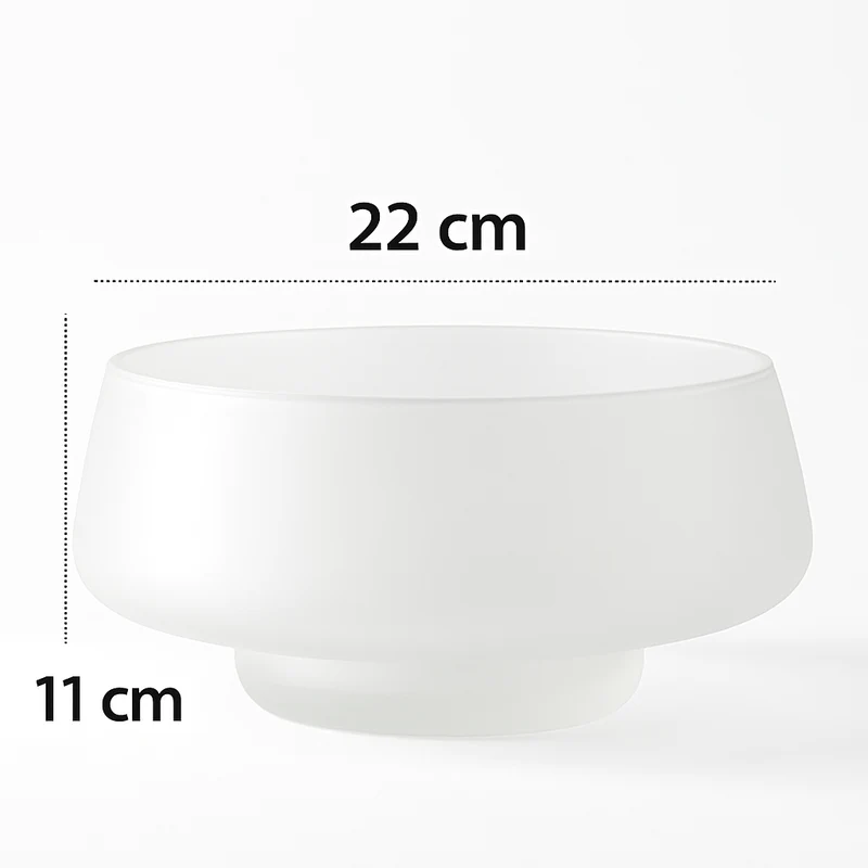 vase en verre dépoli nordique pour fleurs et décoration