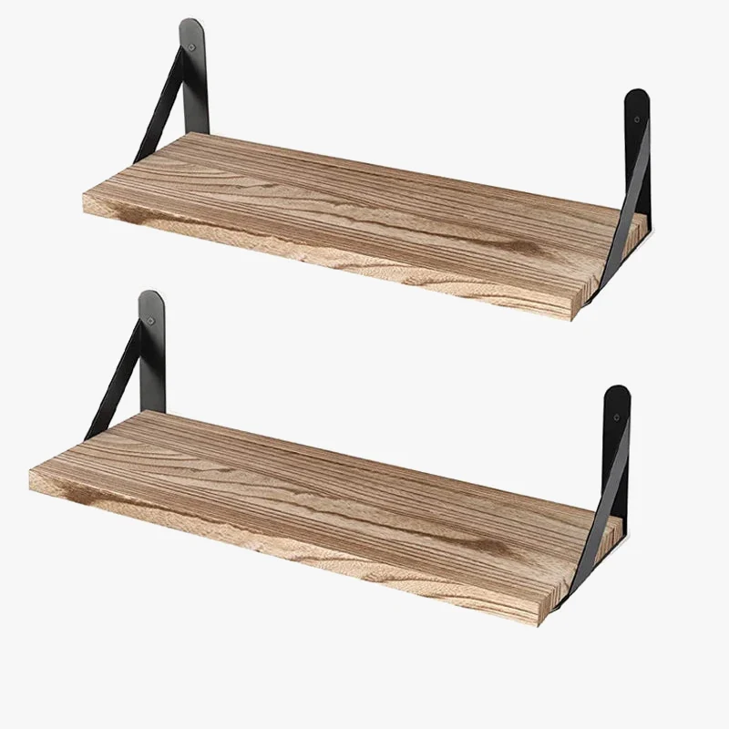 étagère flottante murale en bois design moderne pour rangement et livres