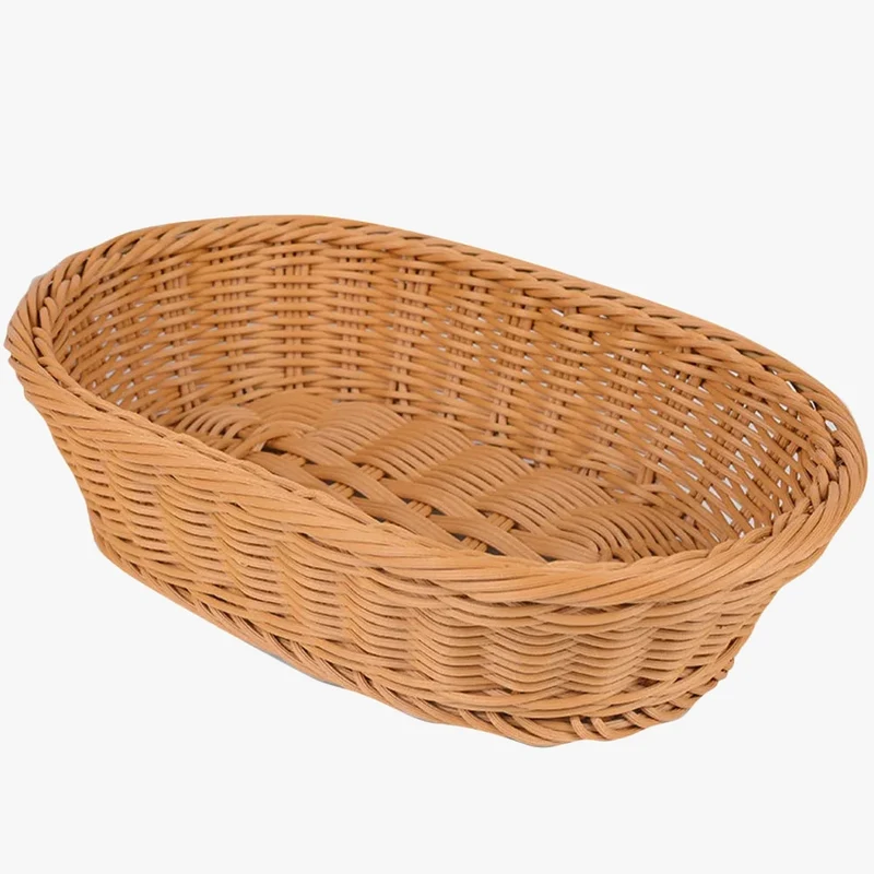 panier en rotin synthétique pour fruits et rangement