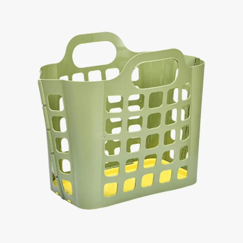 panier à linge pliable mural pour rangement de vêtements