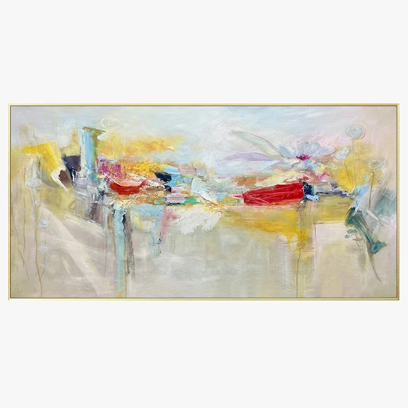 Tableau peinture abstraite personnalisée décorative peinte à la main sur toile