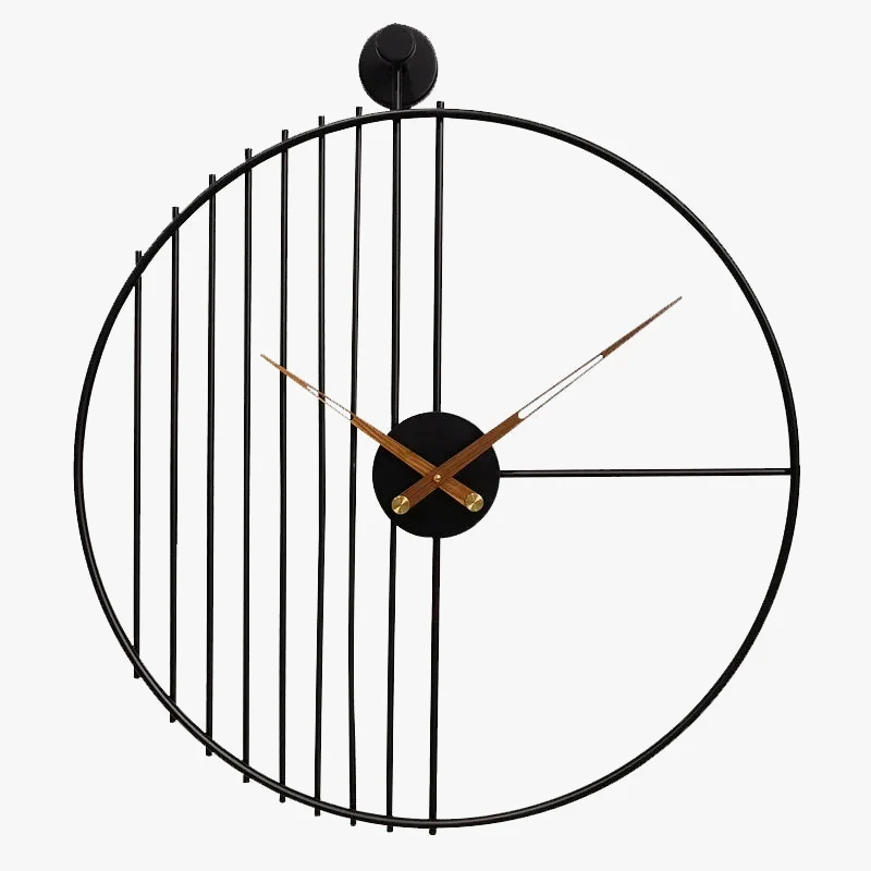 horloge murale moderne et silencieuse pour décoration intérieure