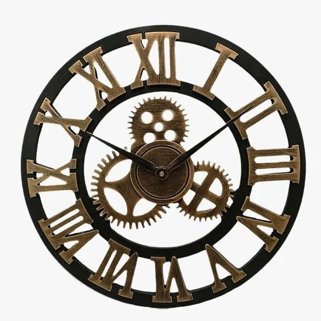 horloge murale rétro créative décorative pour un style unique