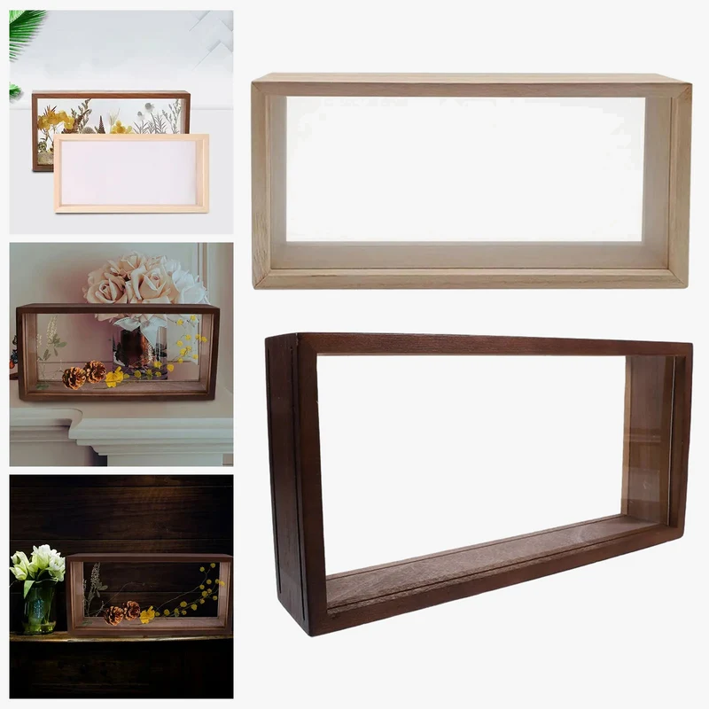 cadre photo boîte à ombre pour fleurs séchées et souvenirs